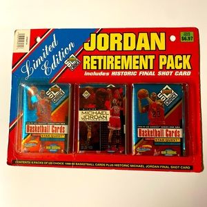RARE! Limited Edition Michael Jordan Upper Deck Retirement Pack